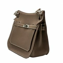 Hermes Brown Jypsiere Silver Hardware Bag Size 28 For Women -Deals Hermes Store 1627051211210718 060