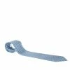 Hermes Hermès Blue And White H Print Silk Twill Tie For Men