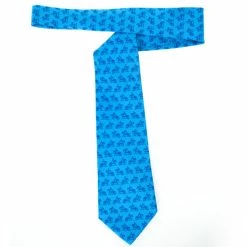 Hermes Signature Horse Logo Print Tie For Men -Deals Hermes Store luxury men hermes new accessories p28964 002