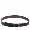 Hermes Noir/Chocolat Quizz Belt 85 CM For Men -Deals Hermes Store luxury men hermes new accessories p350388 004