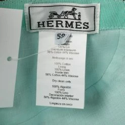 Hermes Olive Green H Odyssey Embroidered Cotton Nevada Cap Size 59 For Men -Deals Hermes Store luxury men hermes new accessories p421148 009