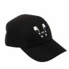 Hermes Hermés Black H Odyssey Embroidered Cotton Nevada Cap Size 60 For Men