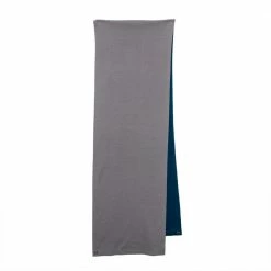 Hermes Hermès Blue & Grey Cashmere Silk Aller-Retour Muffler For Men