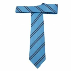 Hermes Blue Striped Silk Tie For Men -Deals Hermes Store luxury men hermes new accessories p45522 003