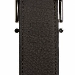 Hermes Noir/Etain Box And Togo Leather Nathan Reversible Belt 100 CM For Men -Deals Hermes Store luxury men hermes new accessories p474600 004