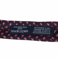 Hermes Hermès Marine Blue 7 Drone H Silk Tie For Men 14 Hermes Hermès Marine Blue 7 Drone H Silk Tie For Men -Deals Hermes Store luxury men hermes new accessories p503824 003