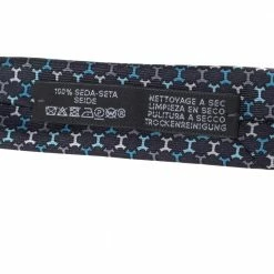 Hermes Hermès Anthracite Grey 7 H Street Silk Tie For Men -Deals Hermes Store luxury men hermes new accessories p503830 003