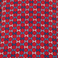 Hermes Hermès Rouge 7 H Street Silk Tie For Men -Deals Hermes Store luxury men hermes new accessories p503900 008