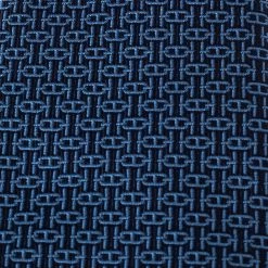 Hermes Hermès Marine Blue 7 Overboard Jacquard Silk Tie For Men -Deals Hermes Store luxury men hermes new accessories p503903 004