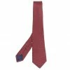 Hermes Terracotta 7 H Linge Silk Twill Tie For Men