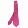 Hermes Fuchsia 7 Flying Hermes Silk Twill Tie For Men -Deals Hermes Store luxury men hermes new accessories p504012 003