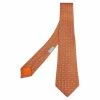 Hermes Hermès Orange 7 H Street Silk Tie For Men -Deals Hermes Store luxury men hermes new accessories p504171 001