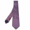 Hermes Hermès Red & Blue Equestrian Pattern Jacquard Silk Tie For Men -Deals Hermes Store luxury men hermes new accessories p606253 001