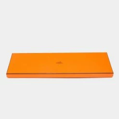 Hermes Hermès Orange Domino Effect Silk Tie For Men -Deals Hermes Store luxury men hermes new accessories p631099 001