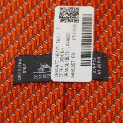 Hermes Hermès Orange Domino Effect Silk Tie For Men -Deals Hermes Store luxury men hermes new accessories p631099 004