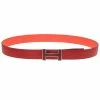 Hermes Red Leather H Logo Constance Reversible Belt 80 CM For Men -Deals Hermes Store luxury men hermes new accessories p82563 001