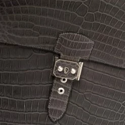 Hermes Graphite Matte Crocodile Porosus Brushed Paladium Sac A Depeches 37 Briefcase For Men 18 Hermes Graphite Matte Crocodile Porosus Brushed Paladium Sac A Depeches 37 Briefcase For Men -Deals Hermes Store luxury men hermes new bags p408106 010