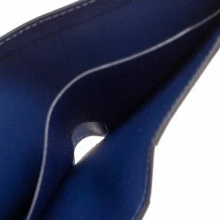 Hermes Blue Nuit Epsom Leather MC² Copernic Compact Wallet For Men -Deals Hermes Store luxury men hermes new bags p596293 012