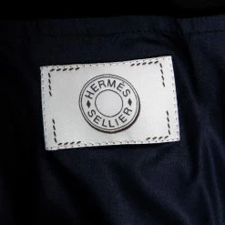 Hermes Navy Blue Synthetic Waterproof Softshell Derby Jacket XL For Men -Deals Hermes Store luxury men hermes new clothes p504690 006