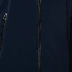 Hermes Navy Blue Synthetic Waterproof Softshell Derby Jacket XL For Men -Deals Hermes Store luxury men hermes new clothes p504690 009