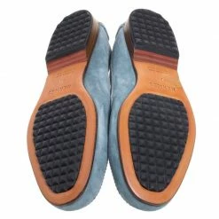 Hermes Slate Blue Suede Keep Moccasins Size 43 For Men -Deals Hermes Store luxury men hermes new shoes p106108 006