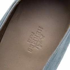 Hermes Slate Blue Suede Keep Moccasins Size 43 For Men -Deals Hermes Store luxury men hermes new shoes p106108 007