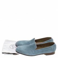Hermes Slate Blue Suede Keep Moccasins Size 43 For Men -Deals Hermes Store luxury men hermes new shoes p106108 008