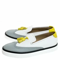 Hermes Two Tone Brogue Leather Must Tassel Loafers Size 39 For Men -Deals Hermes Store luxury men hermes new shoes p251527 005