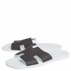 Hermes Brown Leather Izmir Sandals Size 45 For Men -Deals Hermes Store luxury men hermes new shoes p423907 002