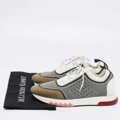 Hermes Multicolor Fabric And Leather Addict Sneakers Size 40 For Men -Deals Hermes Store luxury men hermes new shoes p661657 009