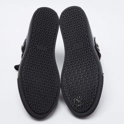 Hermes Black Leather Studded Lennox High-Top Sneakers Size 41.5 For Men -Deals Hermes Store luxury men hermes new shoes p678293 002