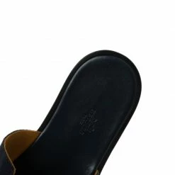 Hermes Navy Blue Suede Izmir Sandals Size 44 For Men -Deals Hermes Store luxury men hermes new shoes p92785 0007