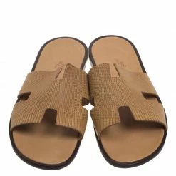 Hermes Honey Brown Lizard Izmir Sandals Size 44 For Men 11 Hermes Honey Brown Lizard Izmir Sandals Size 44 For Men -Deals Hermes Store luxury men hermes new shoes p93217 003