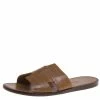 Hermes Light Brown Alligator Izmir Sandals Size 43.5 For Men -Deals Hermes Store luxury men hermes new shoes p93229 0001