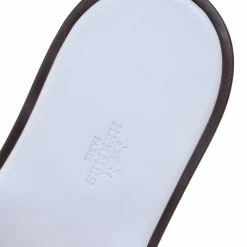 Hermes White Ostrich Izmir Sandals Size 44 For Men -Deals Hermes Store luxury men hermes new shoes p93230 007