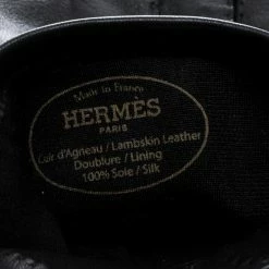 Hermes Black Leather Gloves 8 1/2 For Men -Deals Hermes Store luxury men hermes new travel p145891 0005