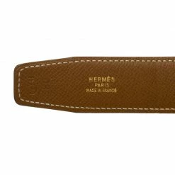 Hermes Black/Brown Leather H Buckle Reversible Belt 80 CM For Men -Deals Hermes Store luxury men hermes used accessories p102497 005
