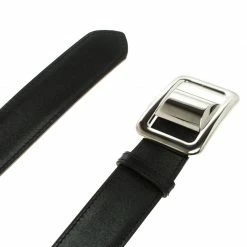 Hermes Black/Brown Box Calf Leather Reversible Buckle Belt 85CM For Men -Deals Hermes Store luxury men hermes used accessories p102505 004
