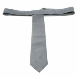 Hermes Blue Dotted Jacquard Silk Tie For Men 8 Hermes Blue Dotted Jacquard Silk Tie For Men -Deals Hermes Store luxury men hermes used accessories p105562 003