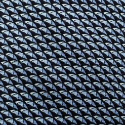 Hermes Navy Blue Umbrella Print Silk Tie For Men -Deals Hermes Store luxury men hermes used accessories p120945 002