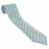 Hermes Blue Dolphin And Jockey Silk Faille Tie For Men -Deals Hermes Store luxury men hermes used accessories p12200 001