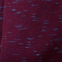 Hermes Burgundy And Blue Slub Textured Silk Jacquard Tie For Men -Deals Hermes Store luxury men hermes used accessories p142782 0002