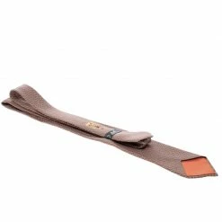 Hermes Orange Dumbbell Printed Silk Tie For Men -Deals Hermes Store luxury men hermes used accessories p143657 004