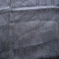 Hermes Black Grand H Pattern Silk Jacquard Pocket Square For Men -Deals Hermes Store luxury men hermes used accessories p145837 0004