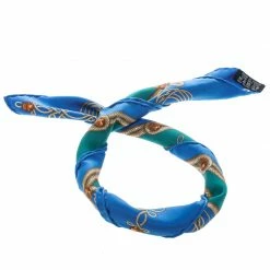 Hermes Multicolor Brandebourgs Military Printed Silk Pocket Square For Men -Deals Hermes Store luxury men hermes used accessories p145935 003