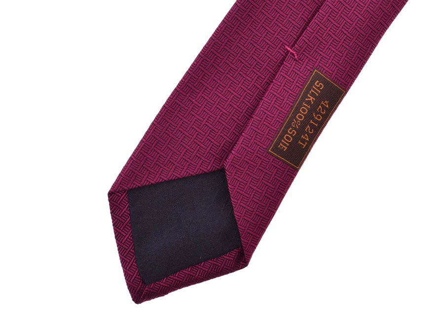 Hermes Purple Silk Tie For Men 7 Hermes Purple Silk Tie For Men - Image 5
