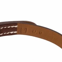 Hermes Hermès Hapi Brown Leather Palladium Plated Wrap Bracelet For Men 16 Hermes Hermès Hapi Brown Leather Palladium Plated Wrap Bracelet For Men -Deals Hermes Store luxury men hermes used accessories p231486 004
