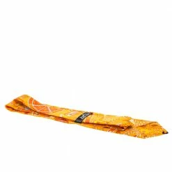 Hermes Hermès Orange Peuple Du Vent Silk Twill Tie For Men -Deals Hermes Store luxury men hermes used accessories p278479 001