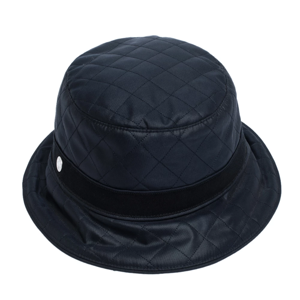 Hermes Navy Blue Quilted Bucket Hat For Men 5 Hermes Navy Blue Quilted Bucket Hat For Men - Image 3