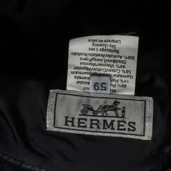 Hermes Navy Blue Quilted Bucket Hat For Men 14 Hermes Navy Blue Quilted Bucket Hat For Men -Deals Hermes Store luxury men hermes used accessories p279905 006